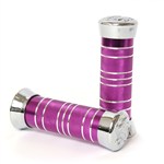 Pink knurled grips