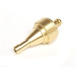 Posh 5mm Moped Fuel Filter -Gold