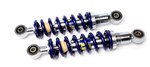 Paioli HAT Blue and Silver Racing Shocks 275mm