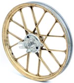 Gold 16\" Grimeca Snowflake Front Wheel