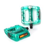 77 House Brand Plastic Pedal -Clear Green