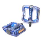77 House Brand Plastic Pedal -Clear Blue