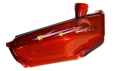 Honda Hobbit Replica Gas Tank -Red