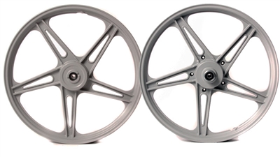 5 Star Wheel Set -Silver
