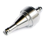 Posh 5mm Moped Fuel Filter -Silver