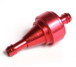 Posh 5mm Moped Fuel Filter -Red