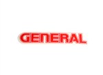 General 5 Star Tank Decal Large