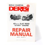 World Champion Derbi Flat Reed \"Start\" Repair Manual