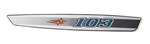 Peugeot 103 Gas Tank Decal - Right
