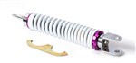 White and Purple Sebac Shock for Scooters