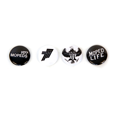 1977 Mopeds Button Pack