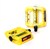 77 House Brand Plastic Pedal -Clear Yellow