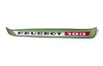 Peugeot 103 Gas Tank Sticker -Green