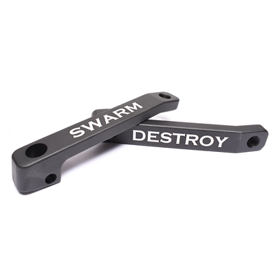 Swarm and Destroy Billet Pedal Crank Arms