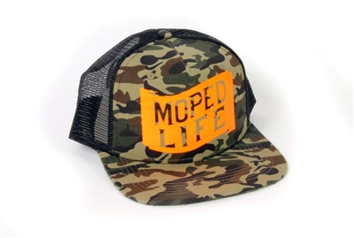 Moped Life Hat -Camo!