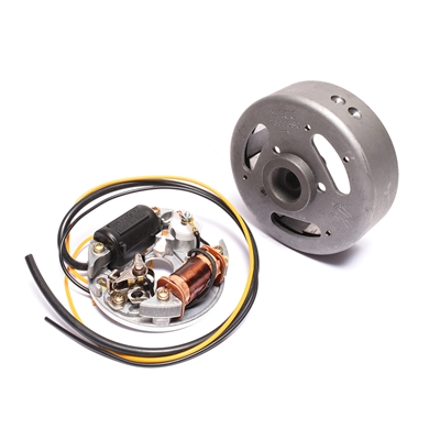 Sachs 504 80mm Stator and Flywheel Points Ignition Set