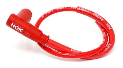 NGK CR2 Racing Plug Wire and Boot -Threaded Plug End