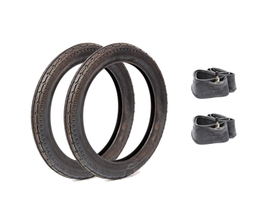 Noped 14in Tire Tube Package - honda express, fa50 and qt50